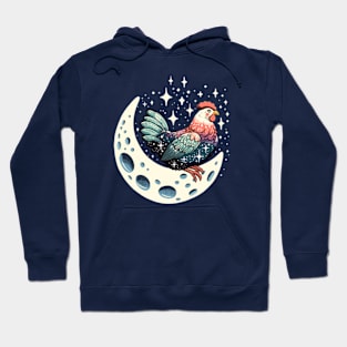 Moon Chicken Hoodie